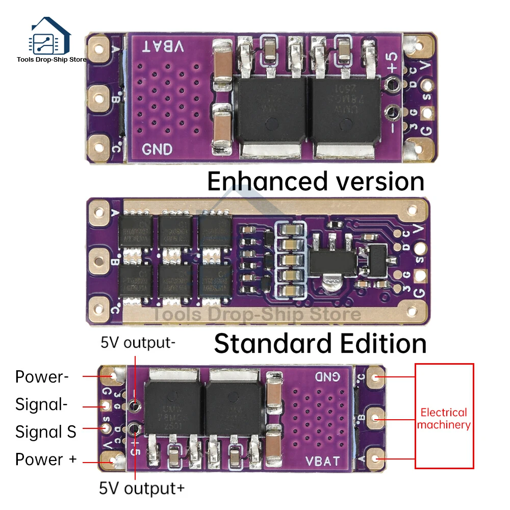 

2-4S 32-bit Aircraft Brushless Electric Control AM32 40A Brushless Motor Speed Controller PWM Signal For Crawler Airplane Motor