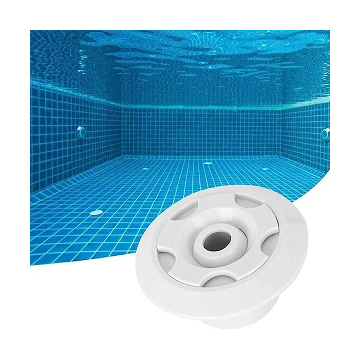 Массажные насадки, 2-дюймовые вращающиеся спа-насадки, массажная насадка для бассейна, слив для бассейна