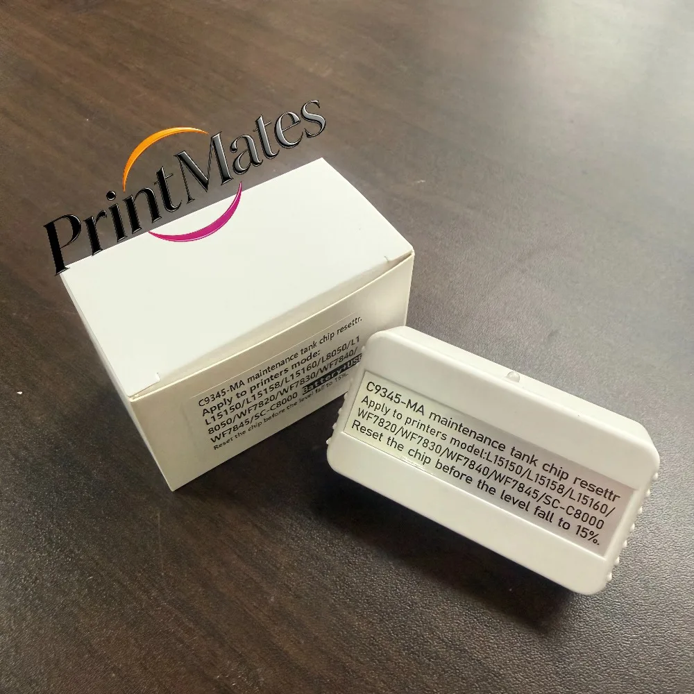

C9345 Maintenance Box Resetter For Epson L15150 L15158 L15160 L18050 ET 8550 8500 C9345 WF7820/WF7830/WF7840/WF7845/C8000