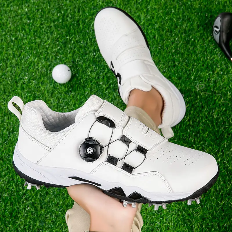 

Summer men's golf shoes, women's lightweight casual comfortable walking shoes, stylish non-slip breathable golf.