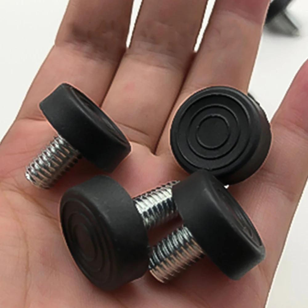 Furniture Adjustable Foot M6 M8 With Screw Rod Foot Nail Anti Slip Sofa Foot Support Leg Hardware Shock Absorption Protection