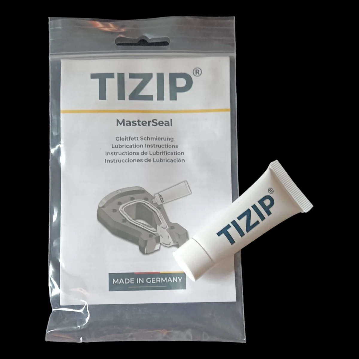 TIZIP Waterproof Zipper Care ZIP LUBRICANT 8g-Drysuit/Wetsuit/Diving/Ortlieb Bag  Canmore Bannatyne Moose Highland Bagpipe Pipes