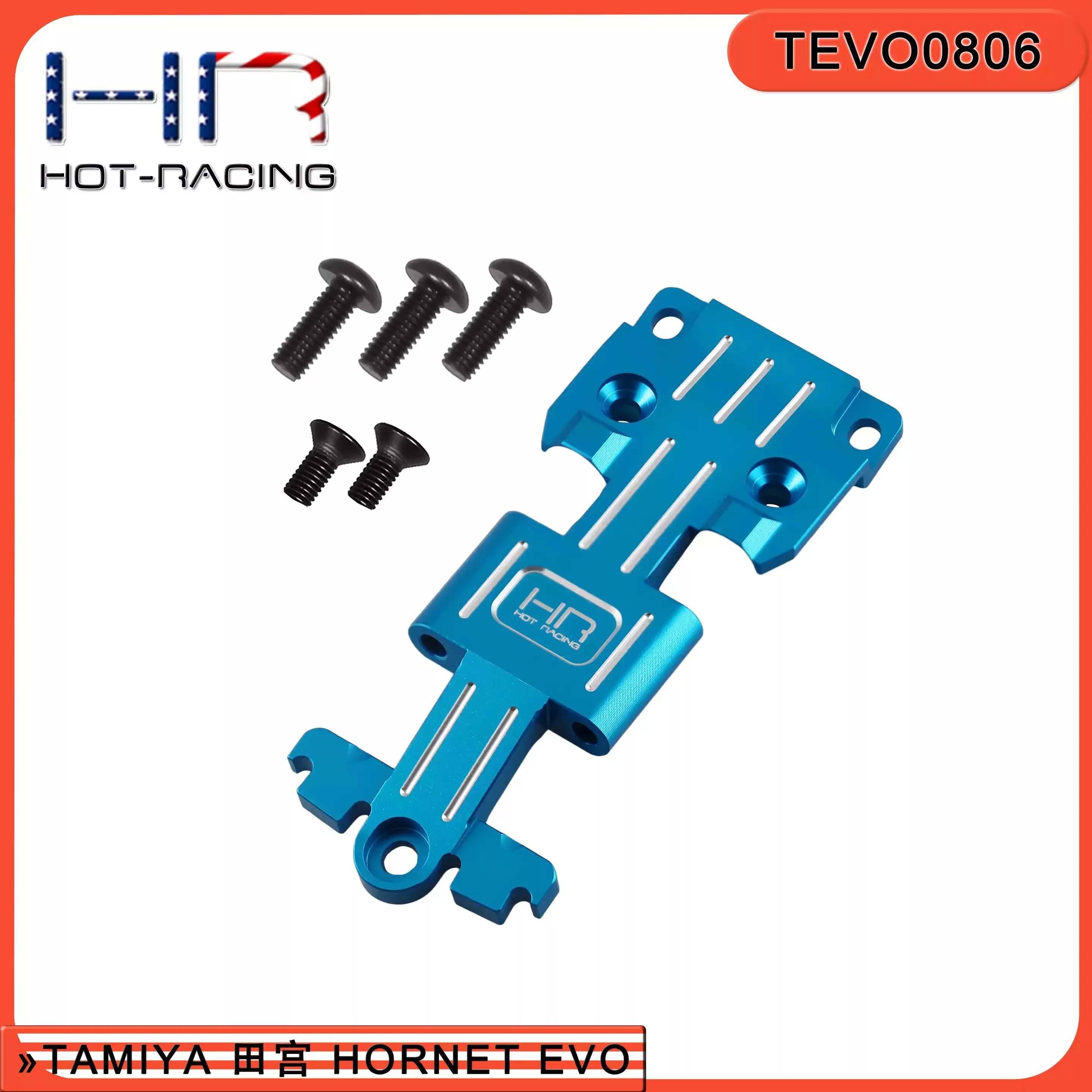 HR Tamiya Aluminum Front Arm Mount for HORNET EVO