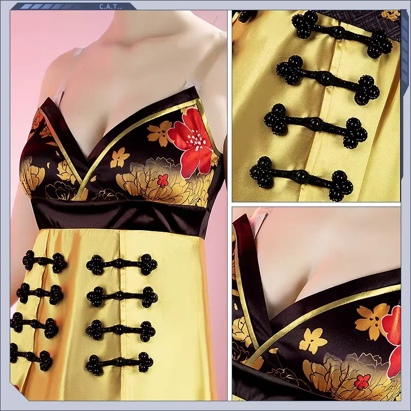 2026 New Halloween Christmas Carnival Suit The Godness Of Victory NIKKE Moran Cosplay Costume Women Roleplay Cosplayonsen