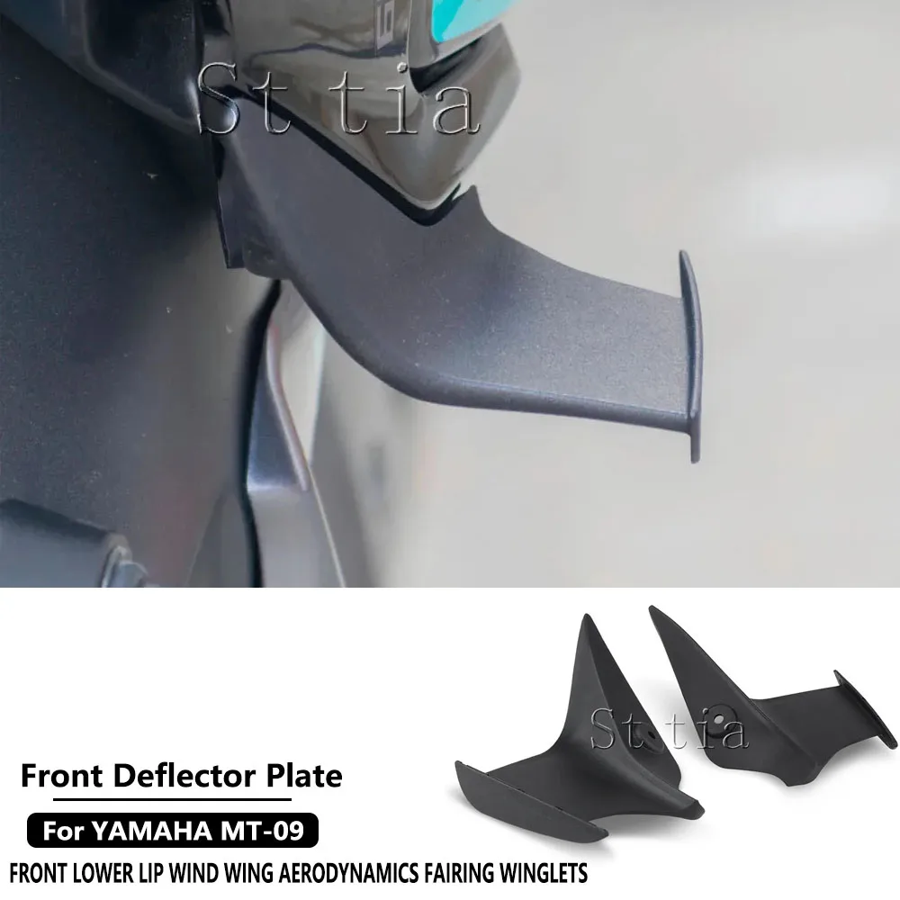 Aileron fixe pour Yamaha MT09 MT 09 MT-09 SP MT09SP 2024 2025 2026, petit aileron de génération 4, aileron aérodynamique