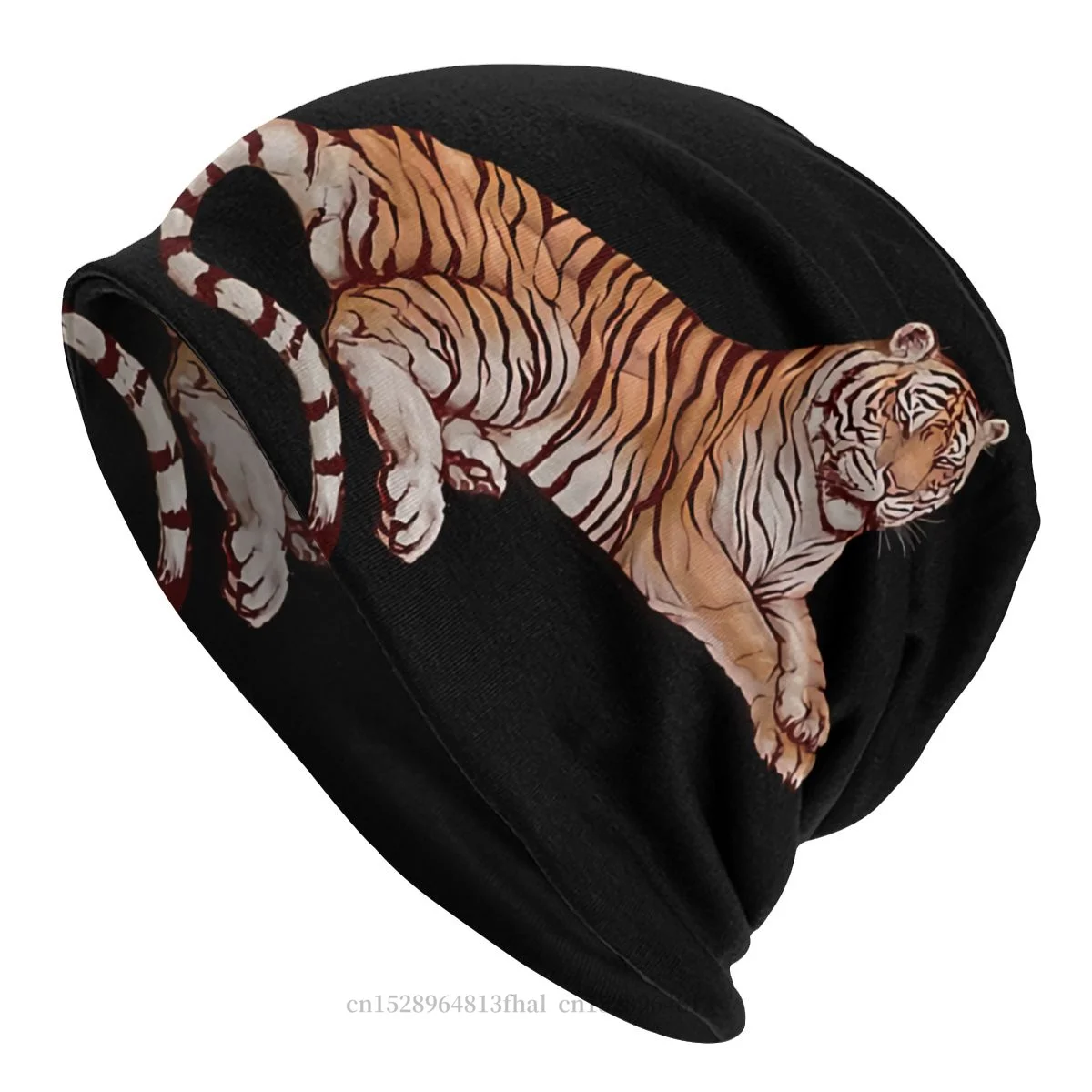 

Bonnet Hats Tiger Animal Lover Men Women's Thin Hat Beautiful Vintage Style Autumn Spring Warm Cap Street Skullies Beanies Caps