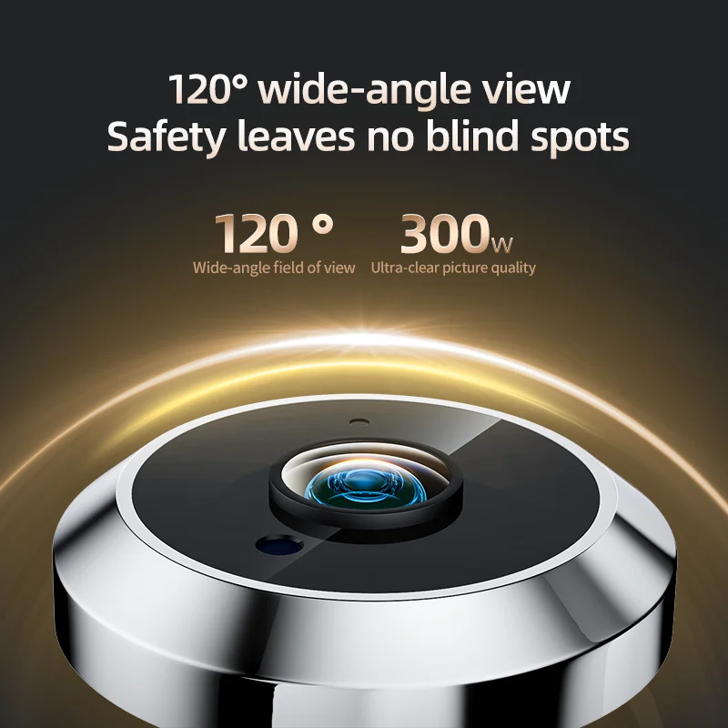 Tuya 3MP 2K Peephole Doorbell Wireless Video Intercom 4.3 Inch 5000mAh PIR Motion Alarm WiFi Door Viewer Smart Security Camera