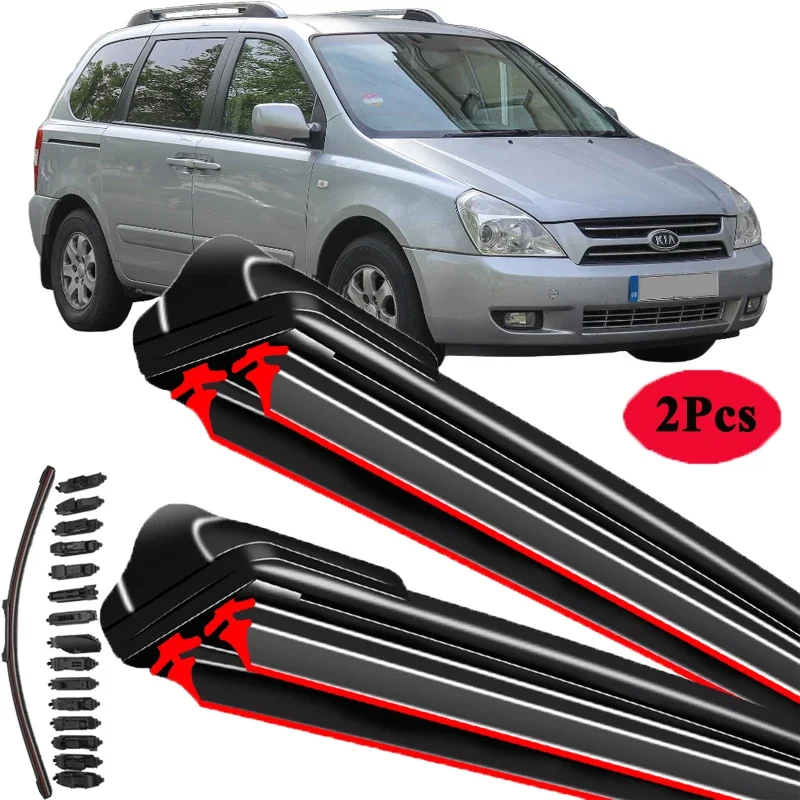 Für KIA Carnival Grand Carnival Sedona KV UP VQ GQ YP KA4 MPV 1998-2024 Auto Scheibenwischerblatt Frontscheibe Zubehör
