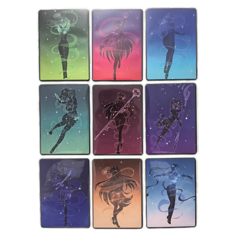 9pcs/set Sexy Cards Anime Sailor Moon Mizuno Ami Adult Goddess ACG Nude Cards 18+ Games Toys Gifts Comic Collection Cards - view 2