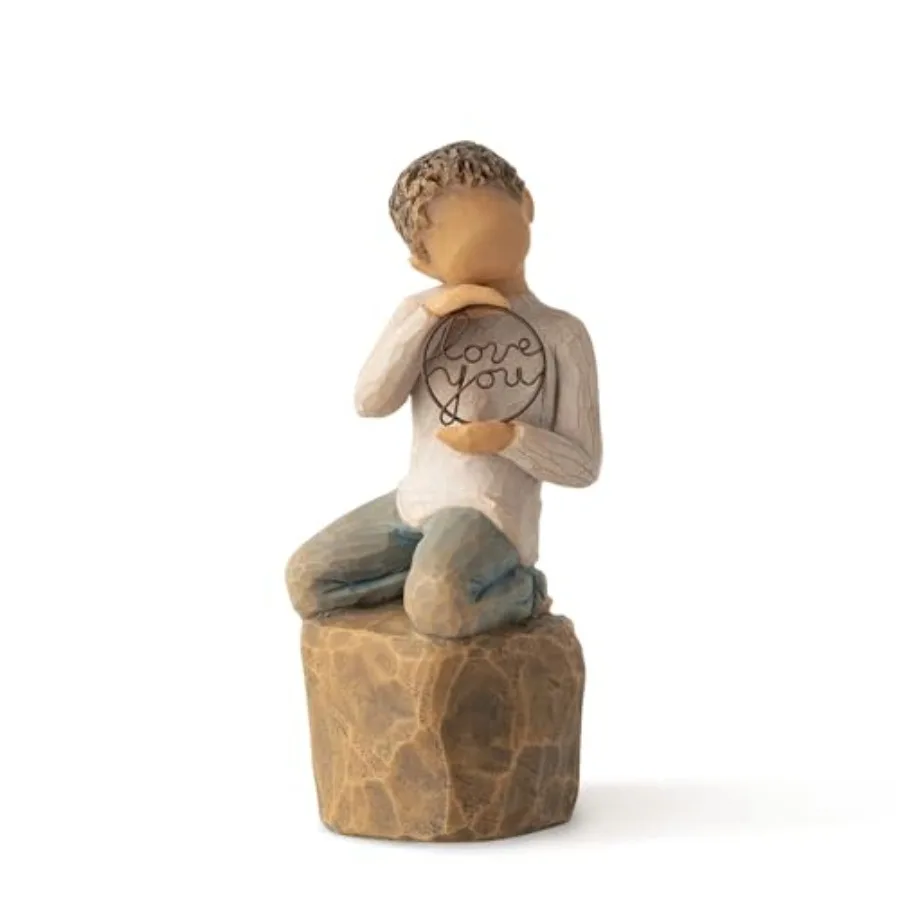 Love You Too Lighter Skin,Sculpted Hand-Painted Figure