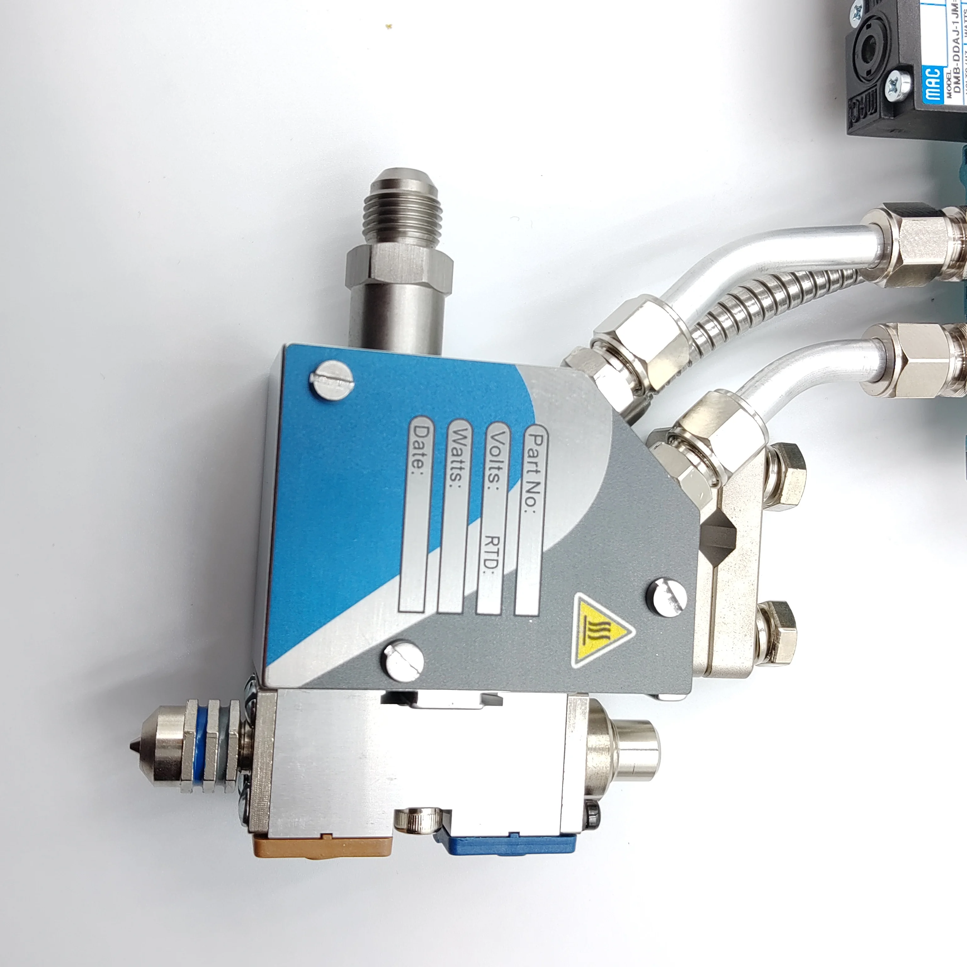 Manufacturer Direct Sales Automatic Hot Melt Adhesive Spray Gun Plastic Heating Seat Pneumatic Power Source