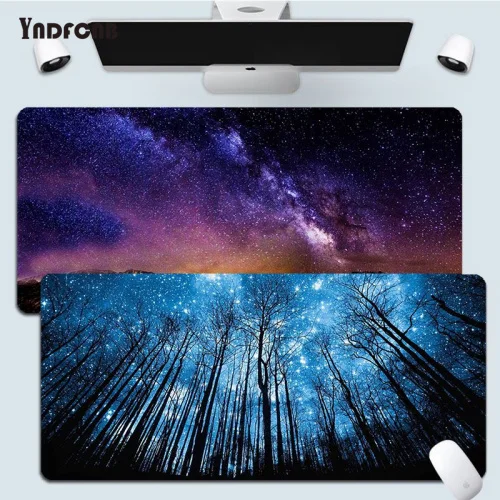 starry sky Mousepad Large XXL Gaming Laptop Computer Desk Mat Mouse Pad Mouse Mat Notbook Mousepad Gamer