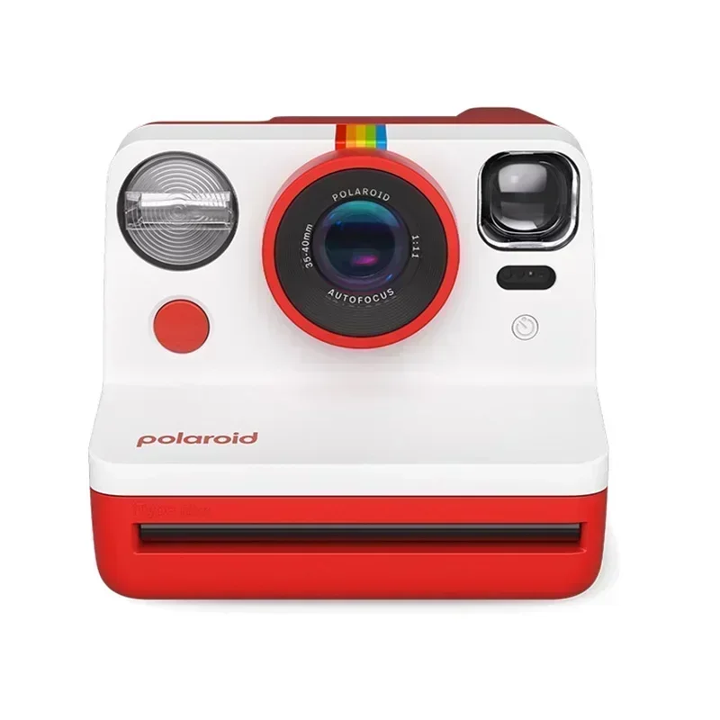 Polaroid OneStep NOW Gen 2 2-in-1 Instant Camera in Rainbow with Black and White Film - Perfect Christmas Gift