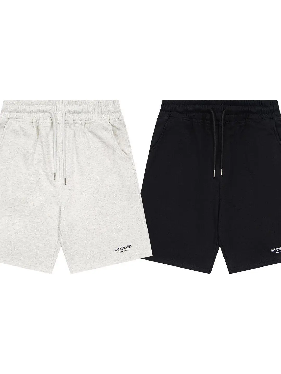 

Casual Unisex Drawstring Letter Print Short Pants Summer Sport Five-Point Shorts Men's Women's Versatile Simple Style