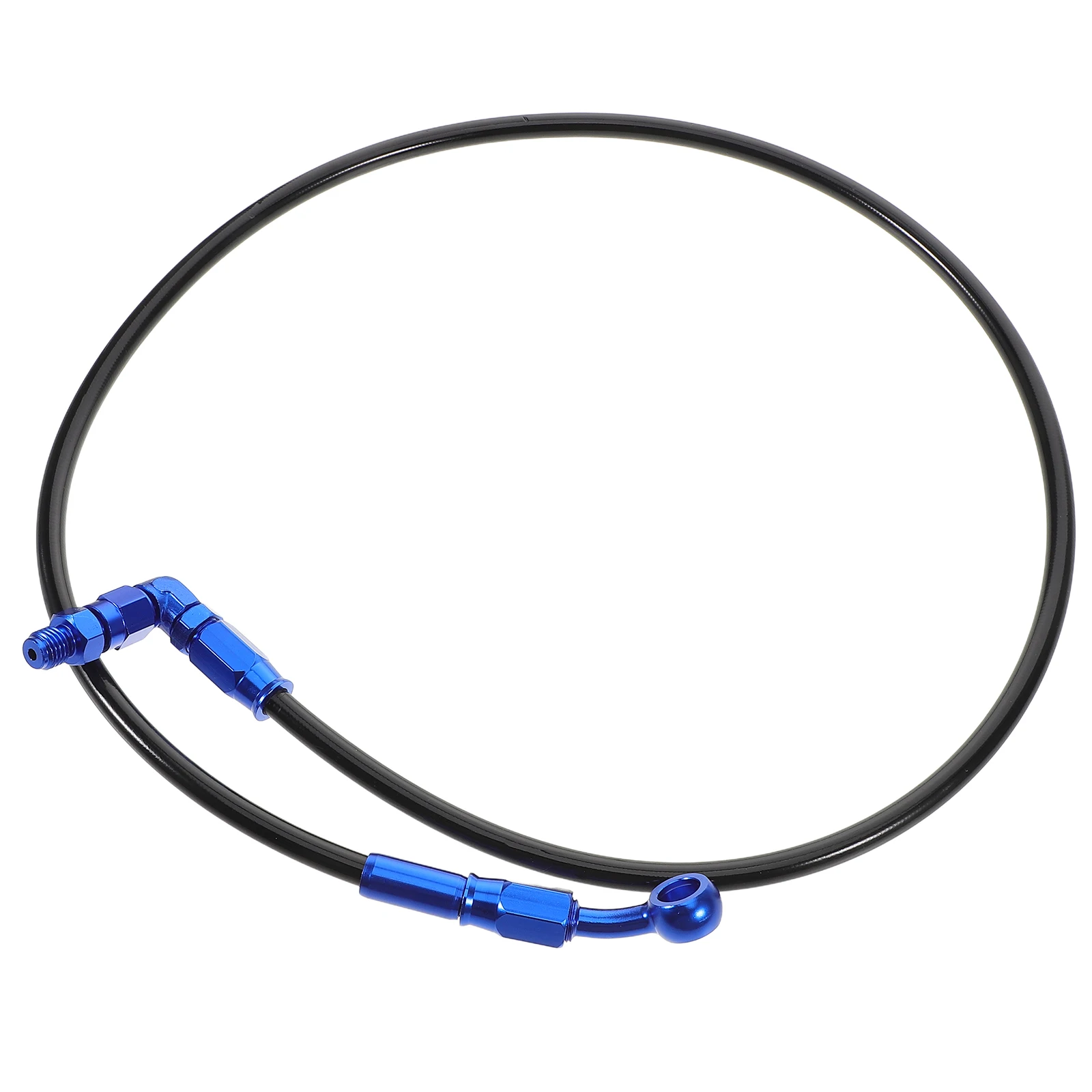 

Motorcycle Oil Hose High Pressure Aluminum Alloy Cable Scooter Brake Hoses Durable Construction Easy Installation