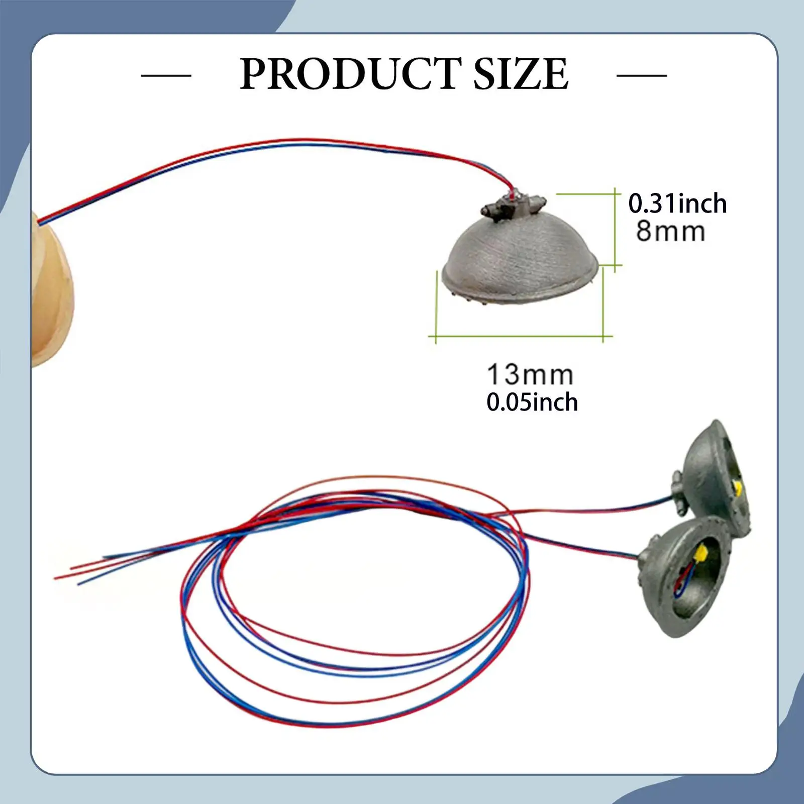 2 個ミニチュアモデル倉庫ランプ 1/64 スケールモデルビルディング LED 鉄道レイアウト天井照明シーン Dly アクセサリー用