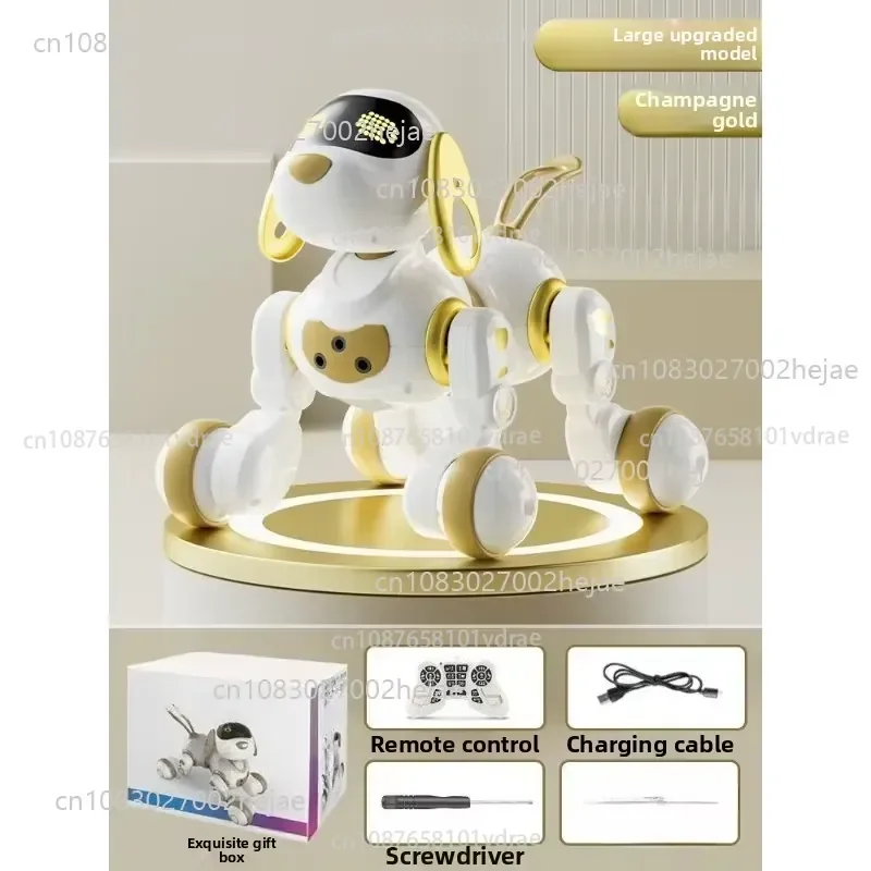 Smart toy early education robot dog Bluetooth control programming singing and dancing