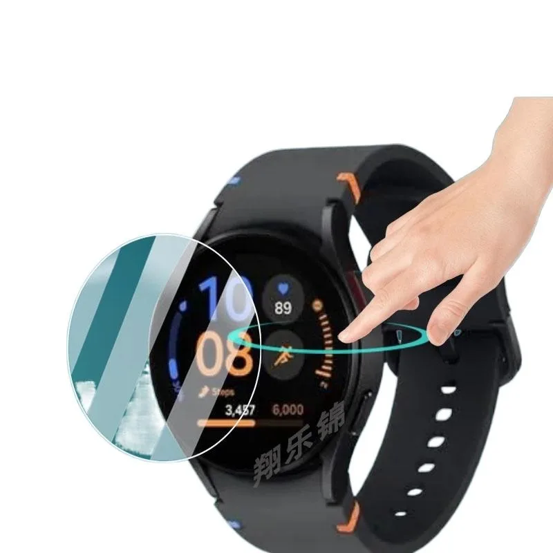 

Tempered Glass Screen Film Anti - Scratch For Samsung Galaxy Watch6 Classic 40mm Watch7 Ultra FE 47 44 43mm HD