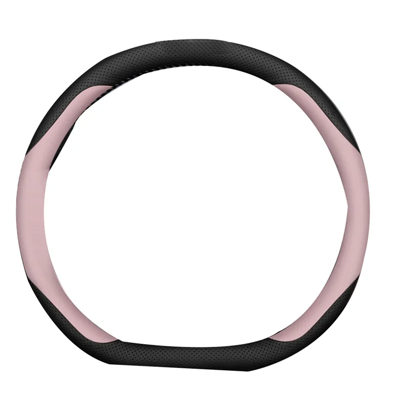 

Чехол на руль AT51-Car из дышащей нескользящей искусственной кожи для BYD Dolphin Mini / BYD Seagull, аксессуары для интерьера