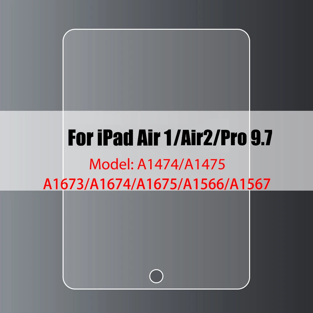 Gehard glazen schermbeschermer voor iPad 10.2 9.7 10. 5 10.9 Pro 11 Nieuw iPad 10 9 8 7 6 5 Air 4 3 2 Mini 2020 2021 2022