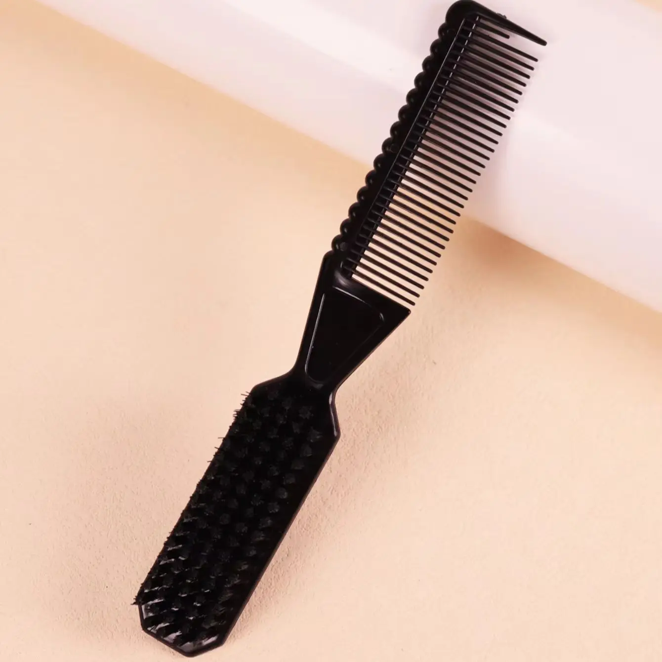 Hair Styling Tool - Double-Sided Styling Brush with Shaver