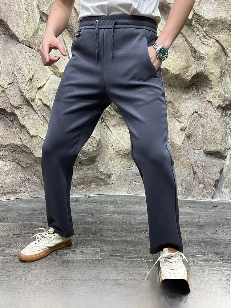 

Outdoor Ready! Active Dyed! Men's Knitted Cotton Casual Pants New Arrival for Autumn Straight Leg Fit Comfortable Cotton Blend