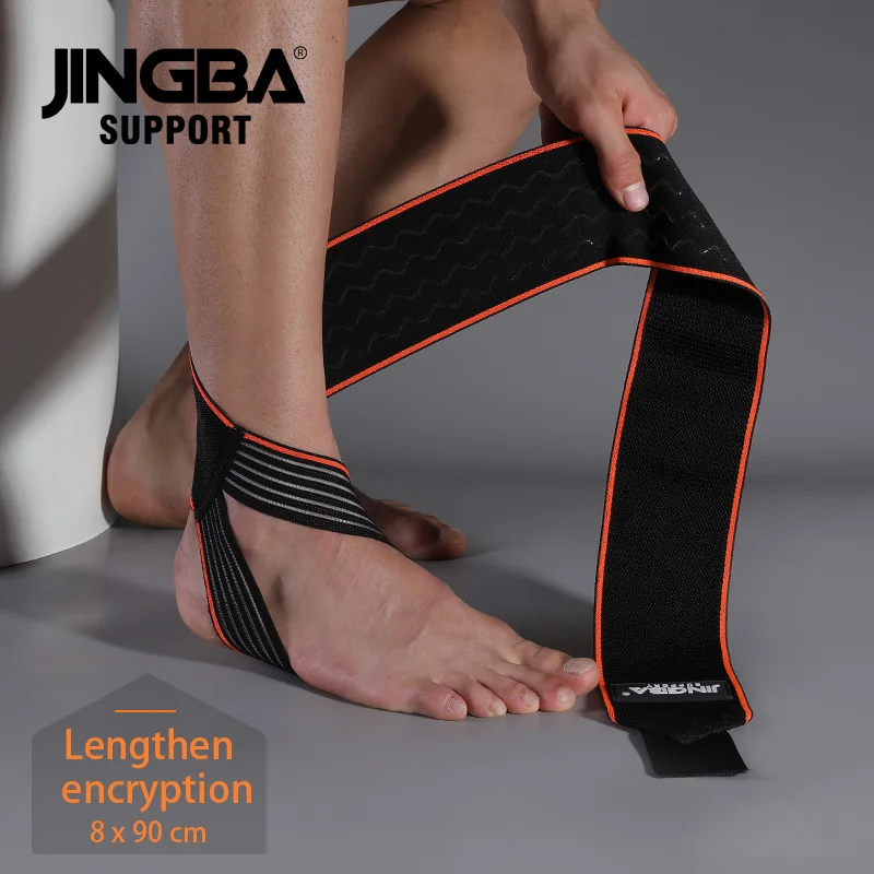 JINGBA SUPPORT 1 PCS Protective Tobillera para esguinces de tobillo Football Ankle Support Basketball Brace Compression