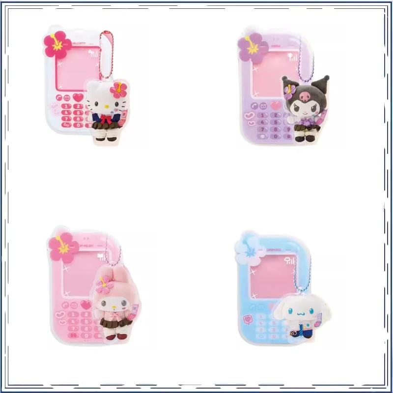 

Hello Kitty Melody Acrylic Pendant Gashapon Keychain Doll Pendant Collectible Toys Kids Gifts Action Figure Model Toys
