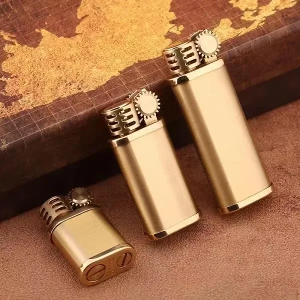 Creative Zorro 588 Little Punky Kerosene Lighter Retro Personality Grinding Wheel Mini Portable Brass Lighter Wholesale