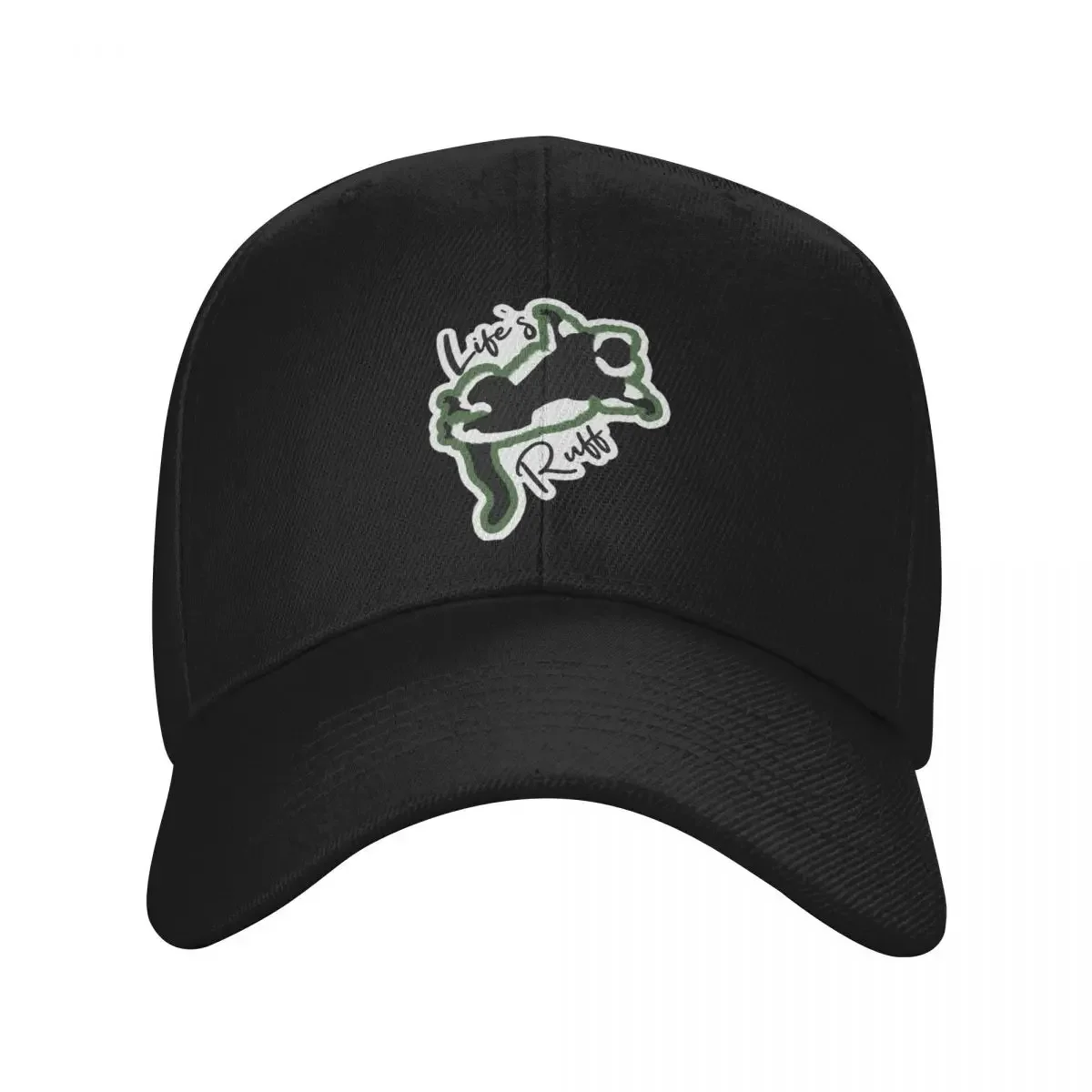 Life's Ruff Ruffed Lemur Baseball Cap Ball Cap Hat Man Luxury Hats Woman Men's