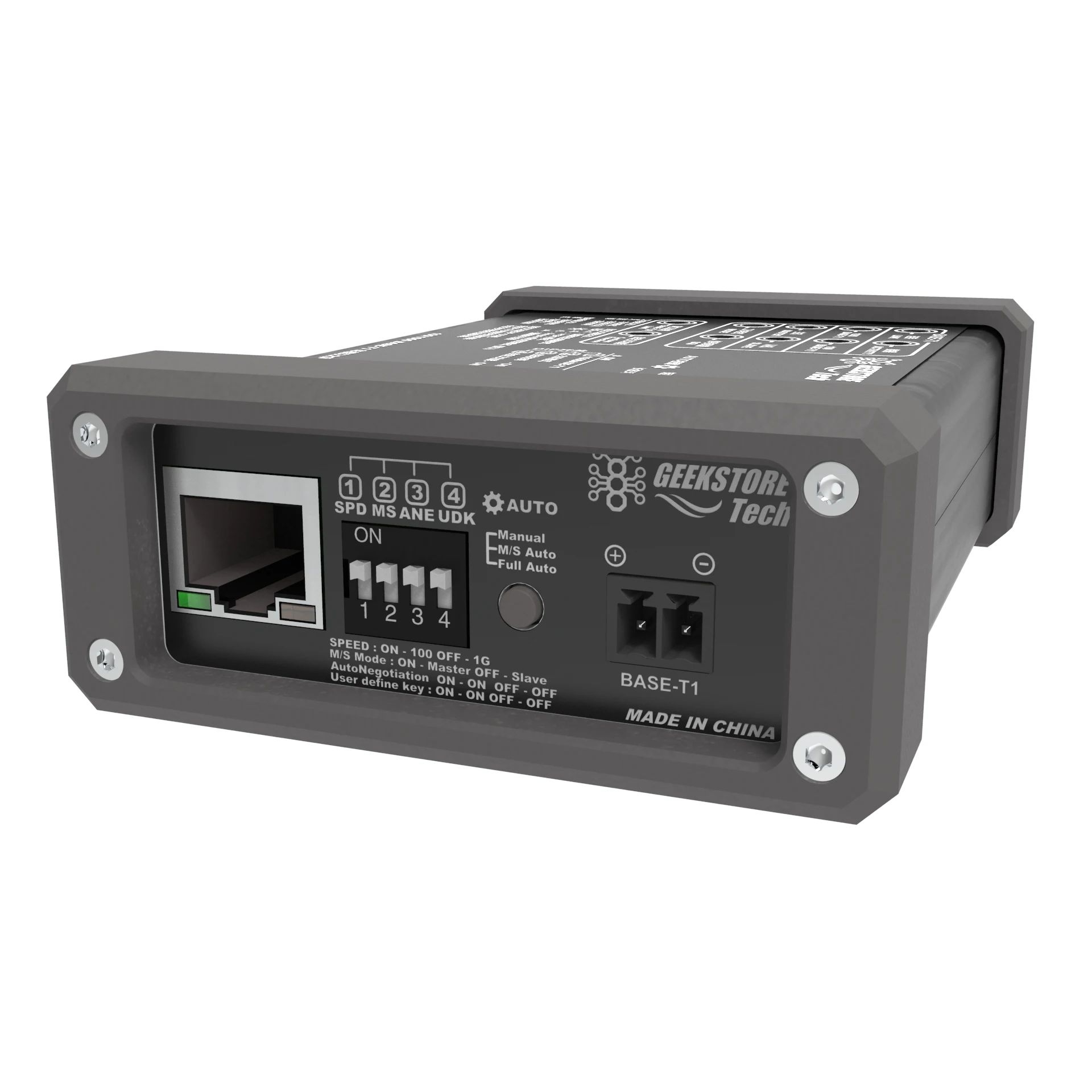 Conversor Ethernet para carro Gigabit 1000Base-T1 para Ethernet padrão RJ45