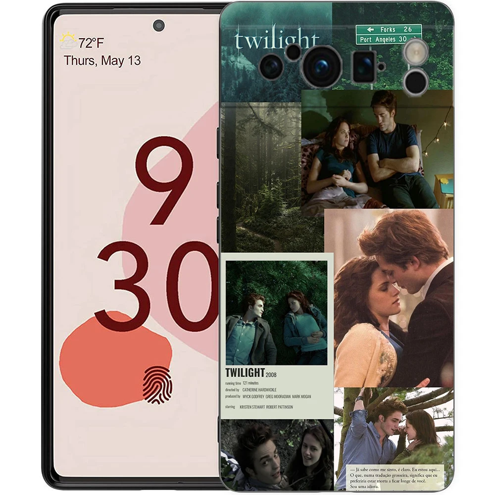 تبو لينة سيليكون حالة للصدمات لجوجل بكسل 8 ، 7 ، 6 ، برو ، 8a ، 7a ، 6a ، أسود ، ملحمة الشفق