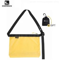 HIKEMAN Outdoor Lightweight Bag Hiking Bags Travel Large Capacity Messenger Shoulder Bag 20D Waterproof Mountaineering Camping