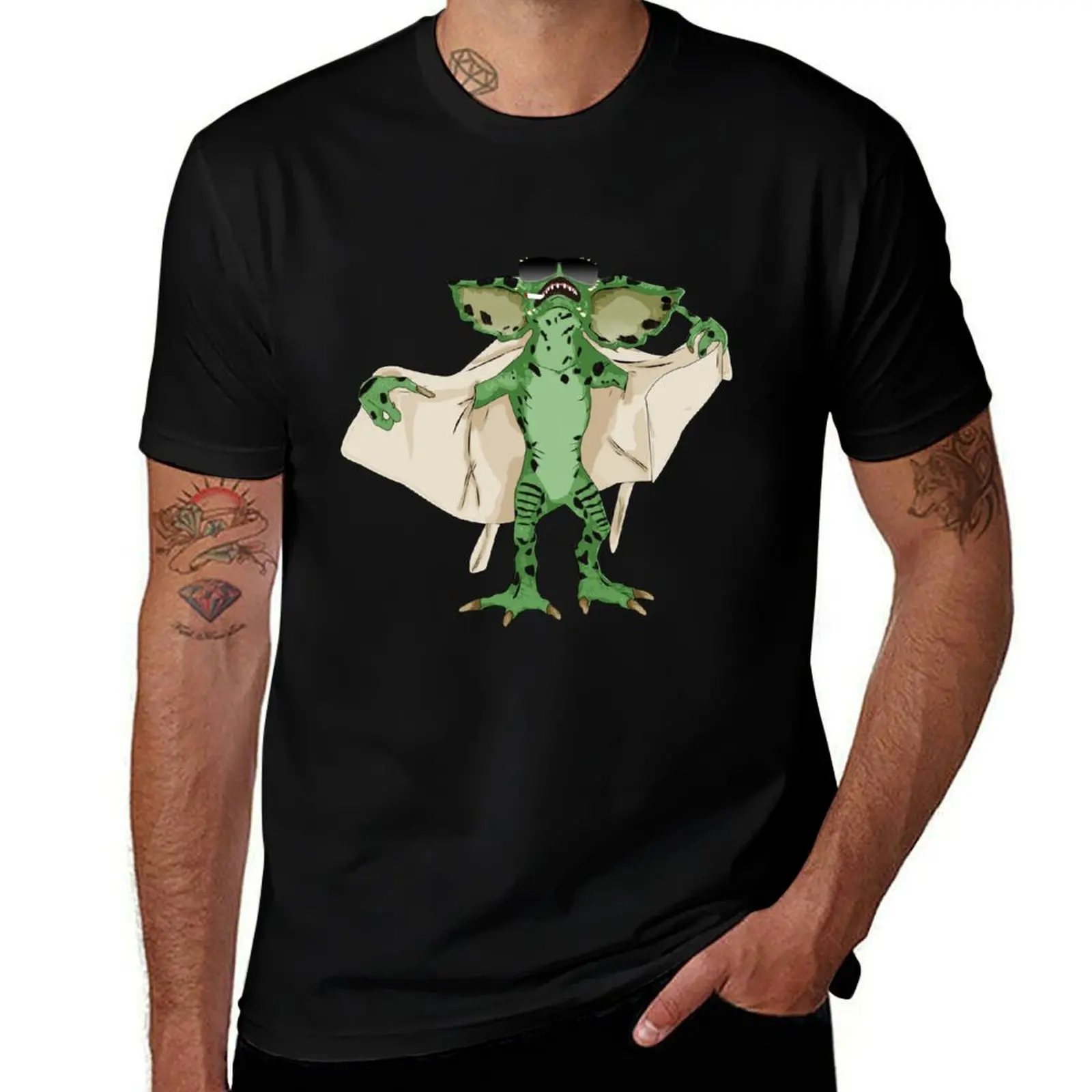 

Gremlin Flasher T-Shirt t shirt for man 100 percent cotton essential t shirt man t shirts cotton T-shirt
