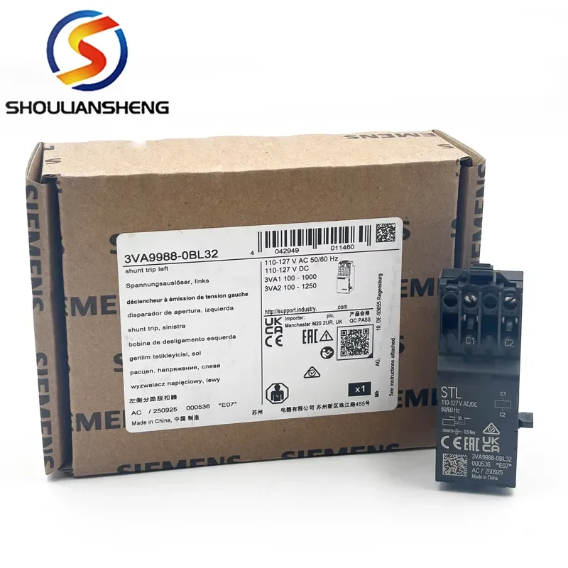 SIE Gold Seller Original 3VA9988-0BL32 PLC Controller with 8 I/O and 220-240V for Industrial Control & PLC