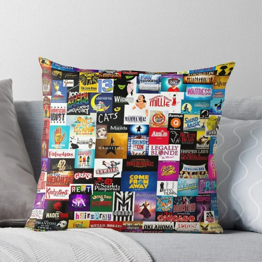 

music show logo Throw Pillow Christmas Cushion For Home bed pillows Cushions Home Decor Pillow