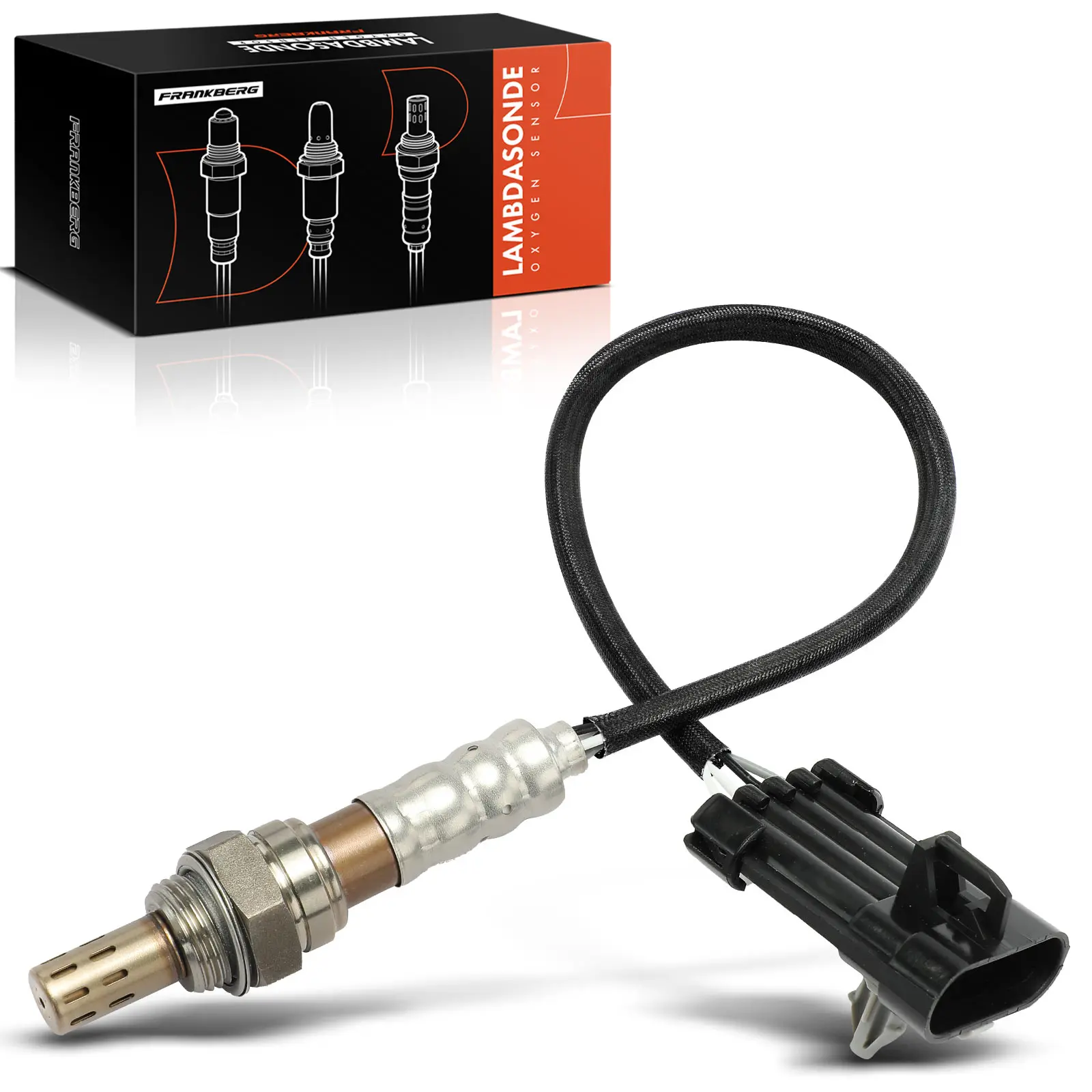 Frankberg 1x Lambdasonde Controle Sonde Voor Opel Astra G Caravan CC notchback Vectra B Caravan CC 96507986 25165313