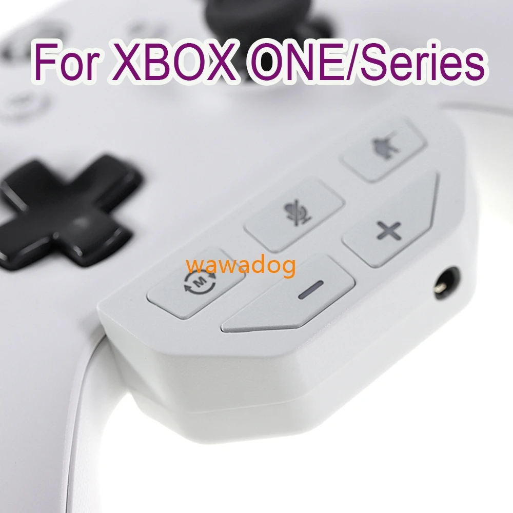 8pcs For Xbox Series X/S Headphone Converter Audio Sound Enhancer For Xbox One Headset Adapter With 3.5mm Earphone Socket