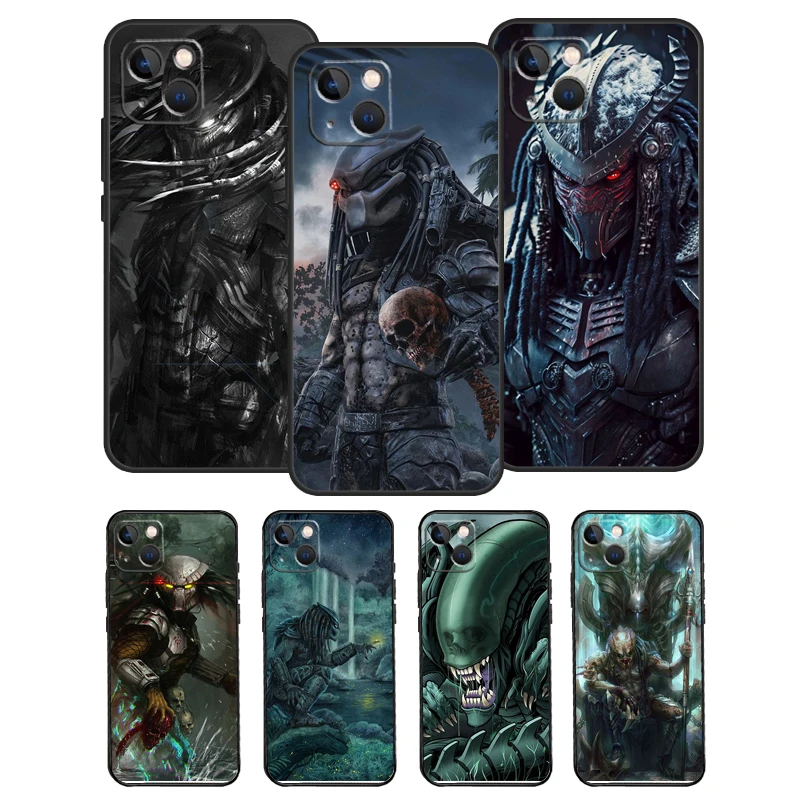 Чехол для телефона Alien Vs Predator для Samsung Galaxy S23 Ultra S20 S21 S22 S24 S25 Plus S9 S10 S24 FE Funda Cover Чехол для телефона Alien Vs Predator для Samsung Galaxy S23 Ultra S20 S21 S22 S24 S25 Plus S9 S10 S24 FE Funda Cover