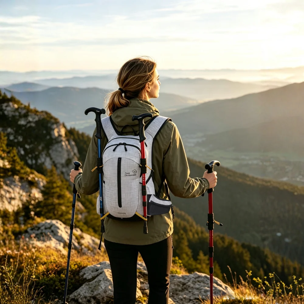 WESTTUNE 20L Fahrradrucksack, leichter, wasserdichter Trinkrucksack, atmungsaktive Outdoor-Sporttasche für Klettern, Reisen, Wandern – Detail 7