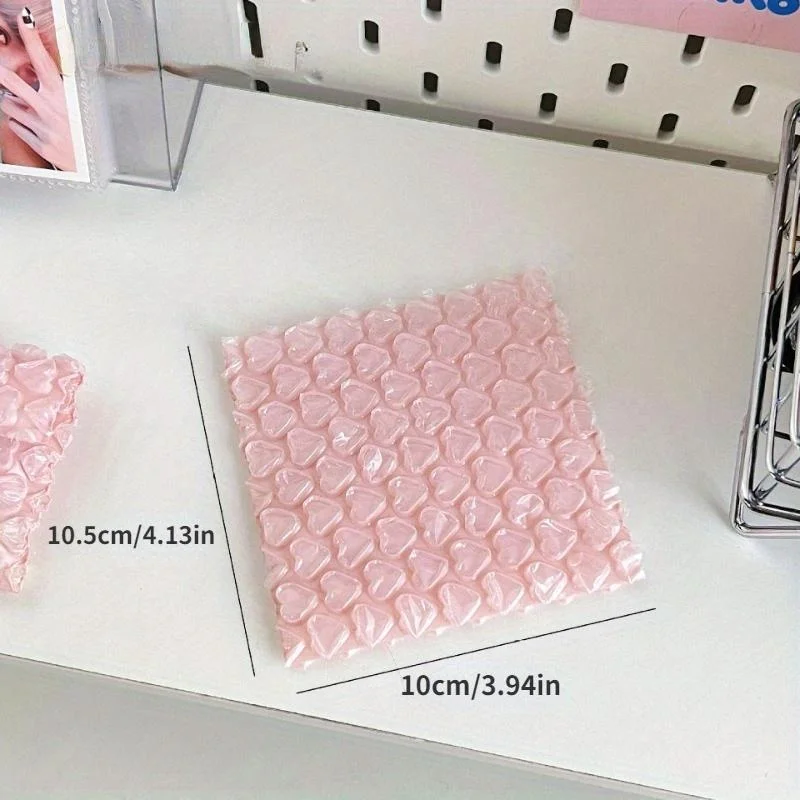 20 قطعة حقيبة فقاعة الحب الوردي فقاعة فيلم فقاعة المغلف غطاء بطاقة صغيرة هدية التعبئة والتغليف حقيبة للصدمات ومقاومة للماء #4