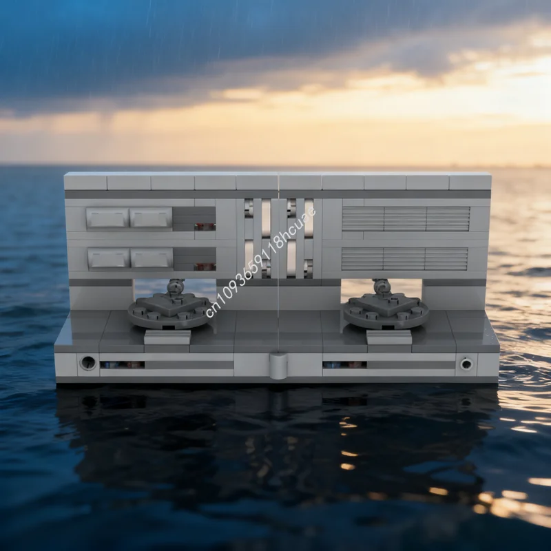 

185 шт. MOC Star Battle Space Station, модель дуэля, строительные блоки, строительные игрушки, рождественские подарки, идея, образовательный кирпич для детей