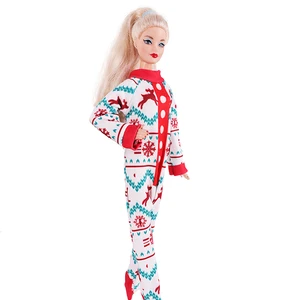 Quần áo búp bê Barbie cho món quà Giáng sinh và sinh nhật, búp bê trên kệ, áo ngủ mùa đông, phụ kiện, Blyth 8 Bán hàng bán hàng chính của Barbie Búp bê - 3