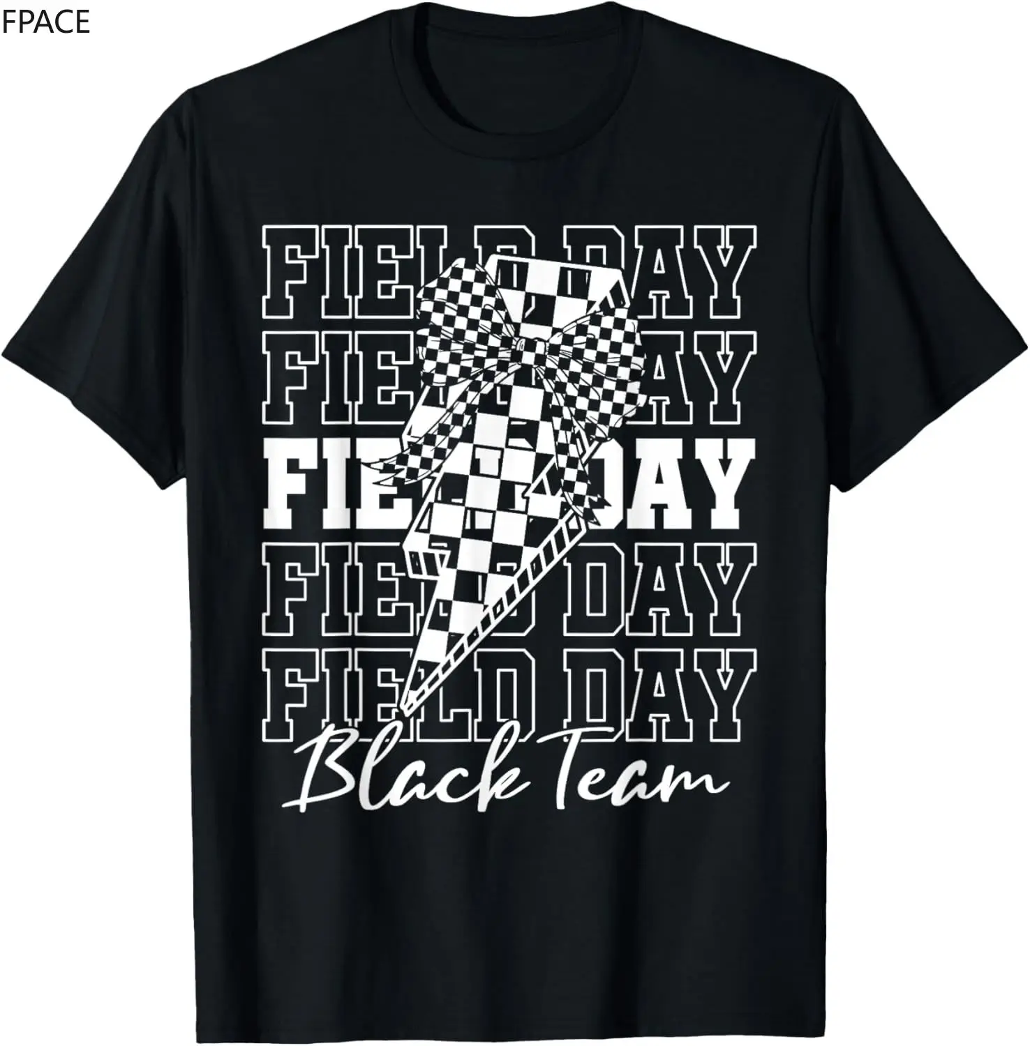 

Field Day 2025 Black Team Field Trip Color Team Teacher Kid T-Shirtvintage graphic t shirts camisetas men clothing oversized