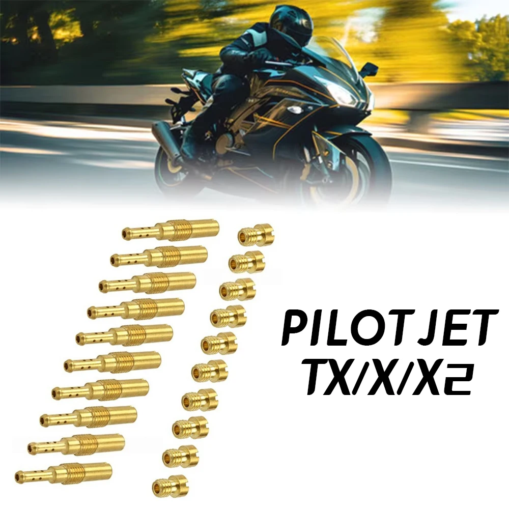 20PCS Carburetor Main & Pilot Jet Kit For Performance Tunin…