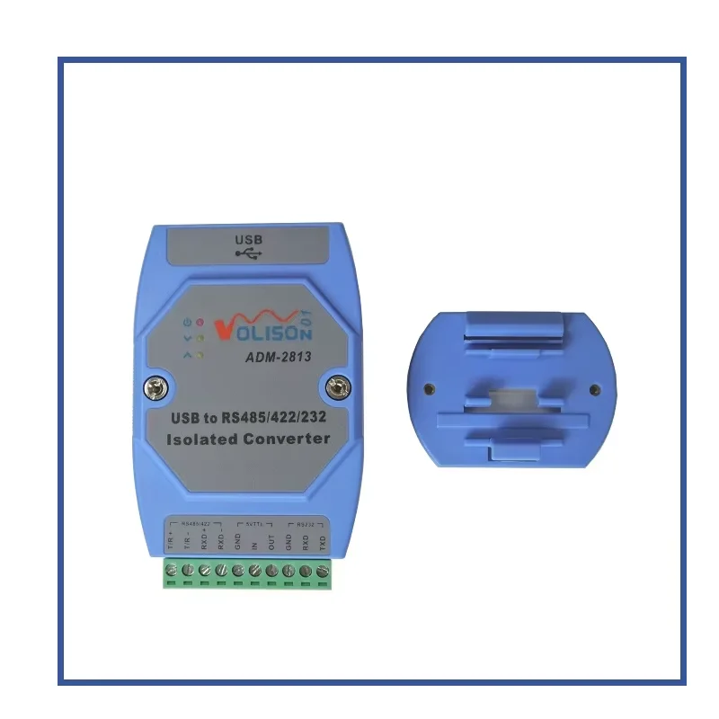 ADM-2813 Industrial USB to RS485 / 422 / 232 / TTL USB to 485 232 photoelectric isolation ft232 rail