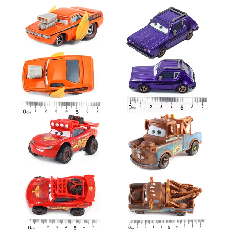 Pixar Cars 95 Lightning McQueen 1/55 Metall-Druckguss-Modellauto Legierungsmaterial Sammlerstücke Kinderspielzeug Weihnachtsgeschenke – Detail 13