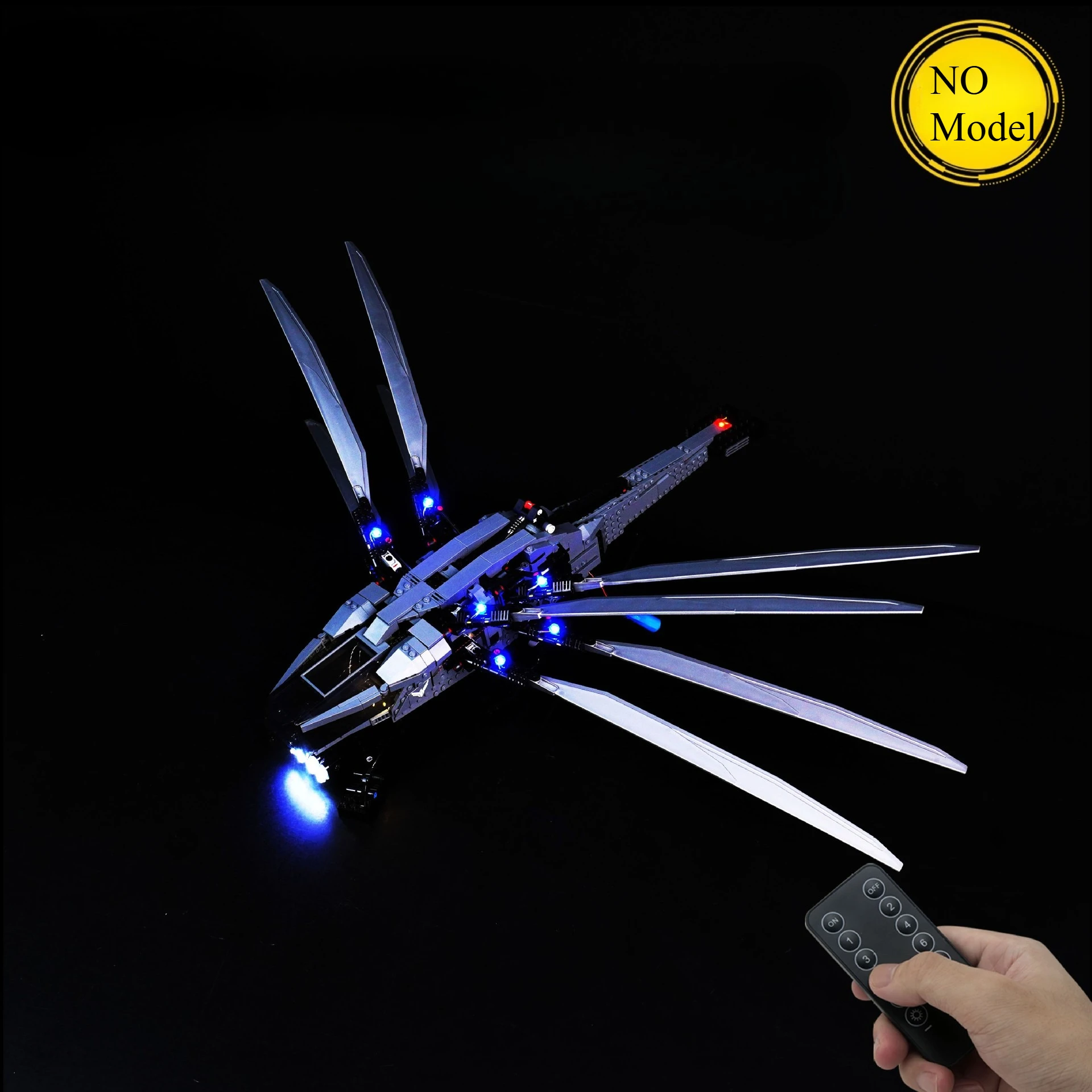 

LED Lighting Set Suitable for LEGO Dune Atreides Royal Ornithopter 10327 Building Blocks DIY Lamp Toys(Not Include Model Bricks)