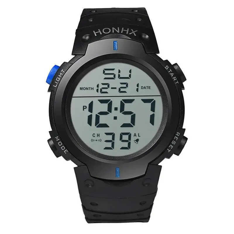 Men's Electronic Watch, Fashion Sports Large Dial Outdoor Electronic Watch