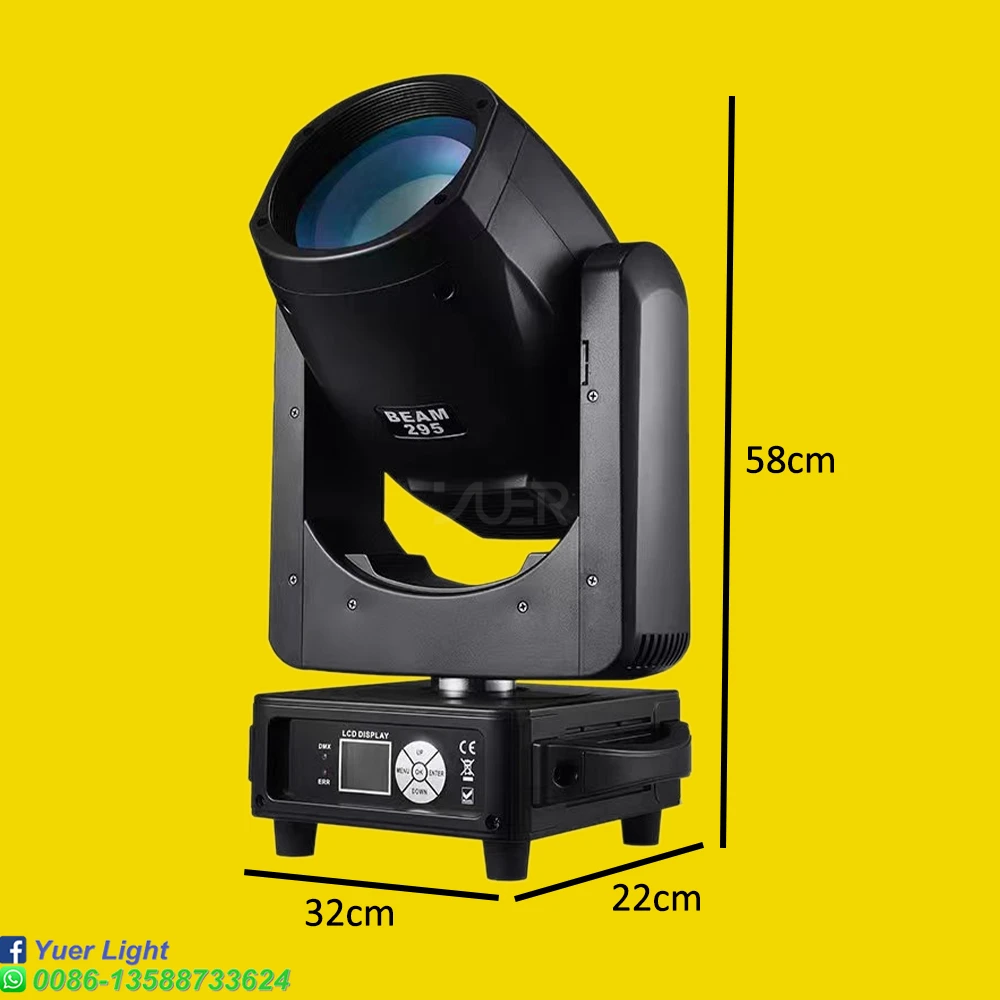 Mini Honeycomb Beam Moving Head Iluminação, Prism Effect para Disco DJ, boates de casamento, luzes do palco, 48 + 8, 295W, 14R, 4Pcs por lote